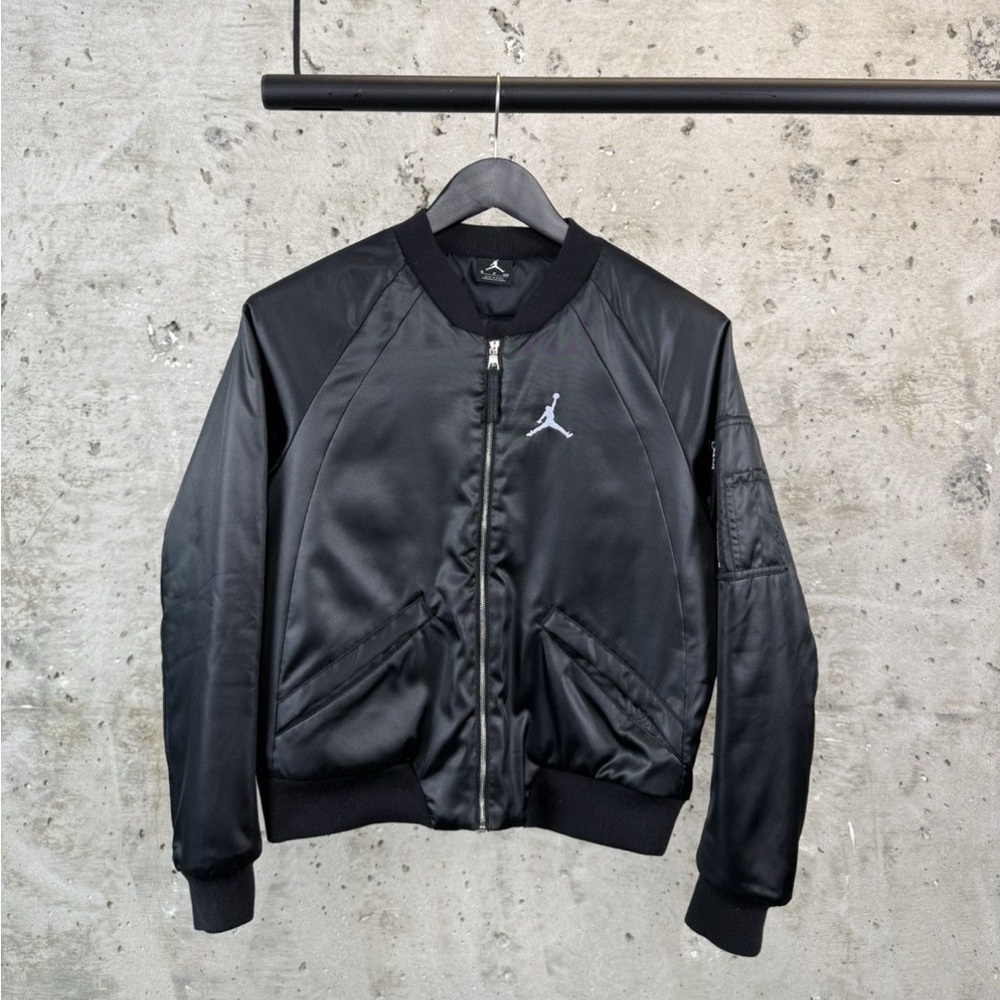 Jordan Black Varsity Bomber Jacket